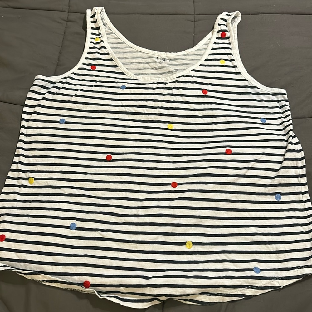 Loft cotton tank top